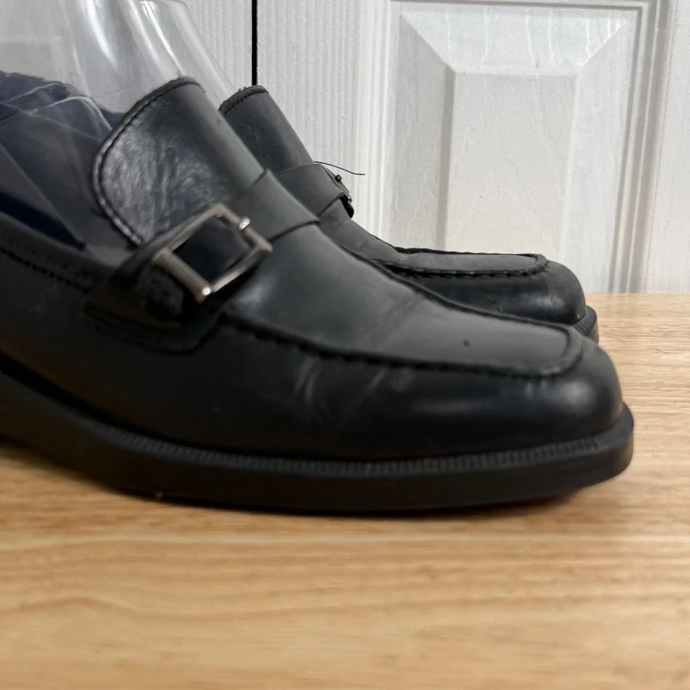 Sebago black leather